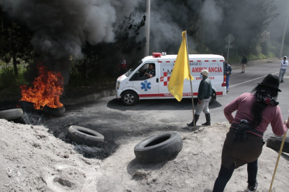 Bloqueo. El acceso oportuno a los servicios de salud es un derecho humano fundamental que quedó en suspenso durante el paro nacional.