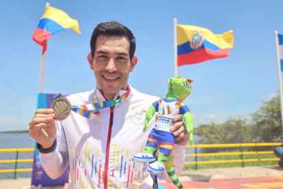 Esteban Enderica fue primero en la prueba de los 5 km.