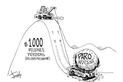 Fuerte choque económico para el Ecuador.