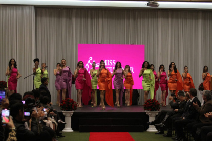 Durante los desfiles, se conoció un poco de las representantes de algunas provincias de Ecuador.