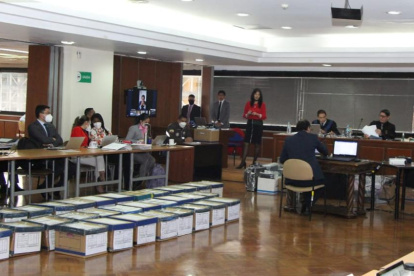 Justicia. Miembros de la sala penal que conoce el caso.