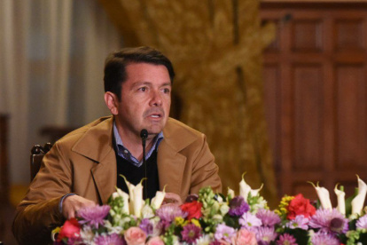 Francisco Jiménez es el ministro de Gobierno y encargado de la gestión política.