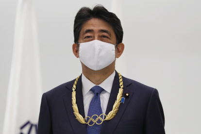 Shinzo Abe, el primer ministro que rescató los JJOO de la pandemia.