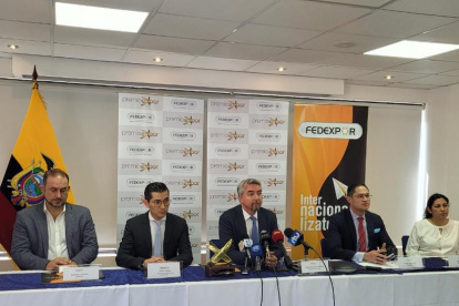 La Federación Ecuatoriana de Exportadores (Fedexpor) presentó premioXpor este 12 de julio de 2022.