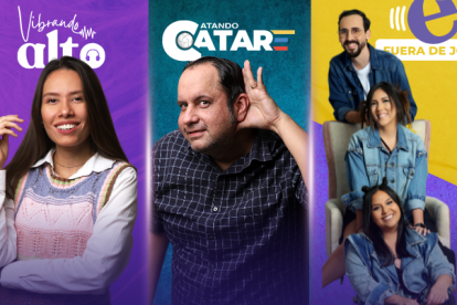 Vibrando alto, Catando Qatar y Fuera de Joda son los primeros podcast que estrenará EXPRESO en Spotify y www.expreso.ec