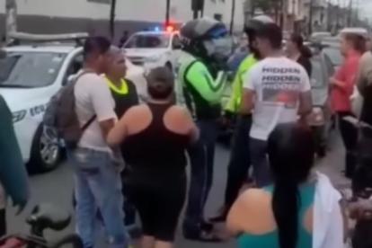 Caso. El hecho se viralizó en las redes sociales.