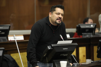 Fausto Jarrín fue uno de los asambleístas que impulsó el procesos de destitución del presidente Lasso.