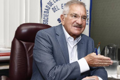 José Jouvín, presidente de la Sociedad de Lucha  contra el Cáncer (Solca).