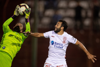 Imagen de archivo del delantero argentino Lucas Emanuel.