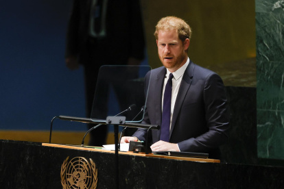 El príncipe Enrique de Inglaterra