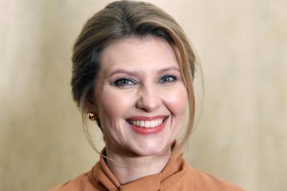 La primera dama de Ucrania, Olena Zelenska