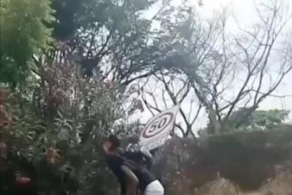 Perjuicio. El hecho se registró en la autopista Narcisa de Jesús.