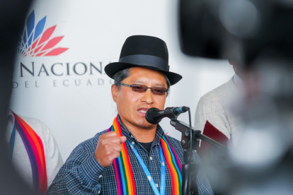 Fundamentalista. Ángel Maita, de Pachakutik, defenderá el proyecto de la oposición. Él no cree en la libertad de expresión en términos democráticos.