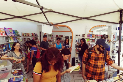 Antes de la pandemia, la feria de desarrollaba cada mes