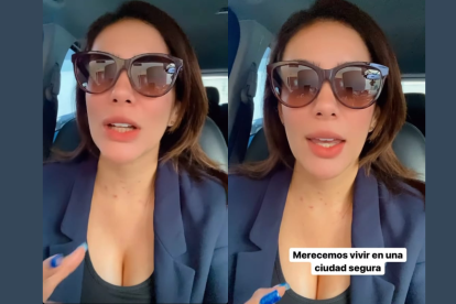 María Fernanda Ríos tiene dos tiendas de ropa.