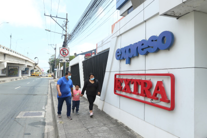 Presencia. Diario EXPRESO se ha mantenido cerca de la realidad de las familias guayaquileñas.