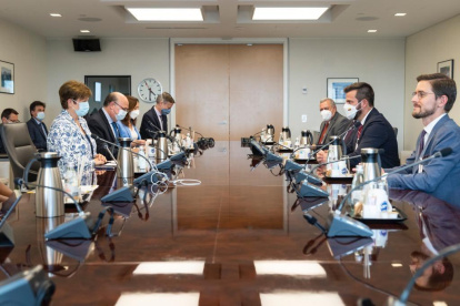 Cita. Pablo Arosemena, ministro de Economía, visita entes multilaterales.