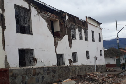 La magnitud del temblor fue de 5,7 grados en la escala de Richter.