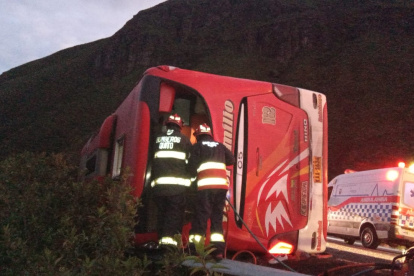 La unidad de la cooperativa Putumayo fue llevada a los patios de retención vehicular en Quito
