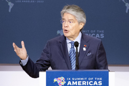 El presidente de Ecuador, Guillermo Lasso, en una fotografía de archivo.