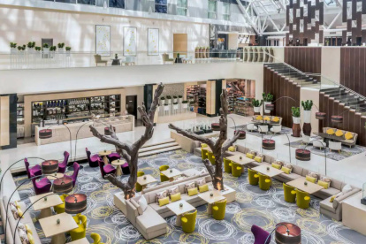 El Hyatt Oryx Regency está entre los hoteles más lujosos de Qatar.