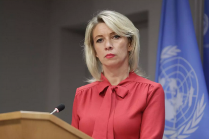 La portavoz del Ministerio de Asuntos Exteriores de Rusia, Maria Zajarova