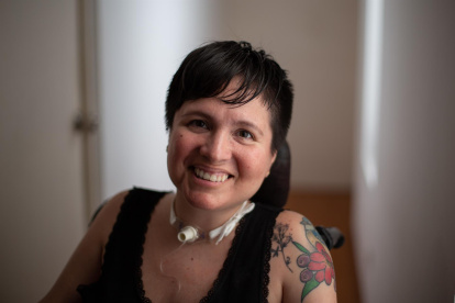 Retrato de Ana Estrada, mujer peruana que hizo público su caso para acceder a la muerte asistida