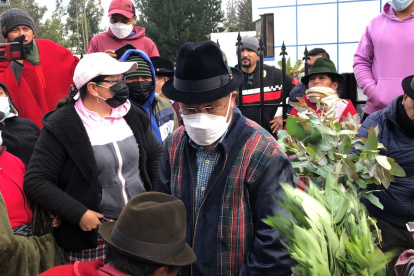 Libertad. Jorge Guamán recuperó su libertad este 29 de julio tras recibir medidas sustitutivas.