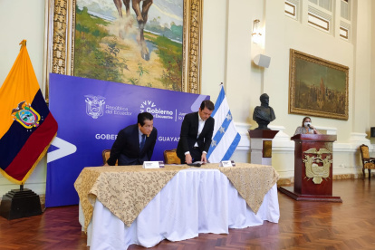 El ministro de Gobierno, Francisco Jiménez desde la gobernación del Guayas y señaló que ya respondieron a la carta enviada por el presidente de la Asamblea Virgilio Saquicela