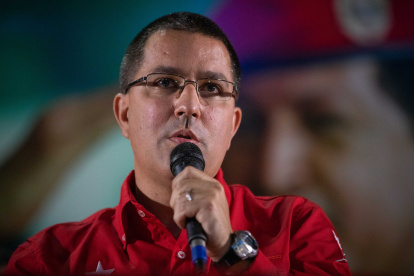 Foto de archivo del ministro para las Comunas y Movimientos Sociales, Jorge Arreaza