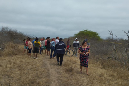 Varias personas del sector mencionaron que no conocían a la difunta.