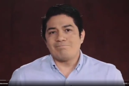 Funcionario. Quien habla en el video es el periodista César Velasteguí, vocero institucional del Municipio de Guayaquil.