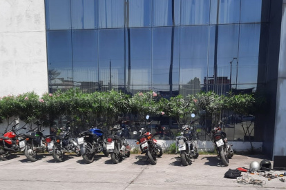 Entre las motos recuperadas están 9 que fueron rescatadas en un operativo desplegado el 20 de julio, en Socio Vivienda.