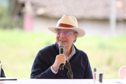 El presidente hizo el anuncio durante un recorrido por Carchi