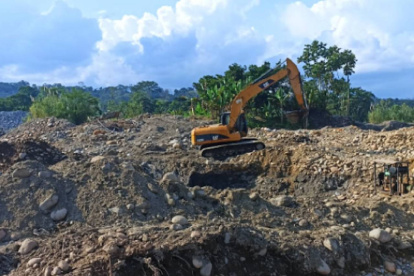 Impacto. El 10% de esta minería detectada se practica sobre zonas protegidas