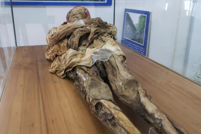 La momia de Guano, una de las más famosas de Ecuador, ha abierto una incógnita sobre su identidad, tras un reciente análisis a su vestimenta que ha hecho tambalear la creencia de que pertenecía al fraile español Lázaro de Santofimia.