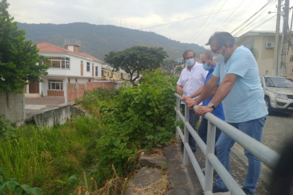 Canal. La maleza allí mide más de 2 metros de altura en ciertos tramos.