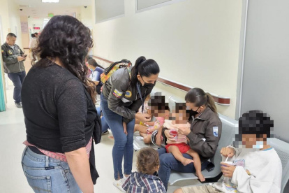 Los menores de edad fueron recuperados por unidades especializadas.