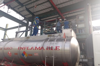 Petroecuador realizó pruebas de despacho este 6 de agosto de 2022.