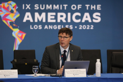 El director de Servicios de Salud para América Latina de la Organización Mundial de la Salud (OMS), James Fitzgerald, en una fotografía de archivo.