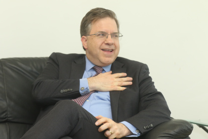 TODD CHAPMAN, VISITA DIARIO EXPRESO....10-08-2022