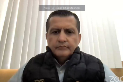 Pablo Ramírez, director del Servicio Nacional de Rehabilitación Social.