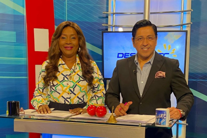 Mayra con El Gitano.