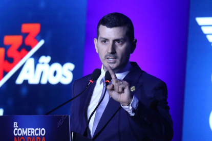 Miguen Ángel González es el presidente de la Cámara de Comercio de Guayaquil desde enero de 2021.