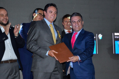 Chérrez fue condecorado en el Gobierno de Rafael Correa.