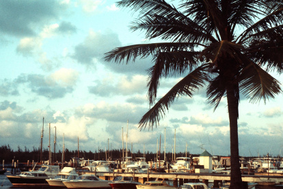 Puerto deportivo en una de las islas del archipiélago de la Bahamas, en el Mar Caribe, en una fotografía de archivo.