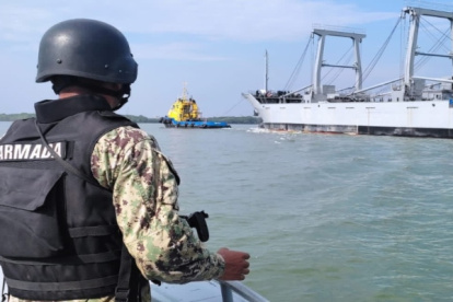 Según la Armada, la inteligencia Naval emitió la alerta de la droga sustraída por los uniformados.