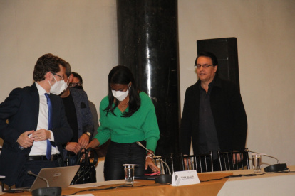 Asamblea. La fiscal Diana Salazar centró su explicación del caso Danubio en los hechos sobre los cuales hay evidencias y se alejó de elucubraciones.