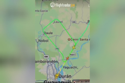 Video. El comunicador publicó un reporte del tráfico aéreo del día del supuesto incidente.