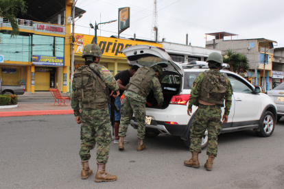 Revisión. La tarea conjunta está desde junio en la provincia verde para controlar la criminalidad.